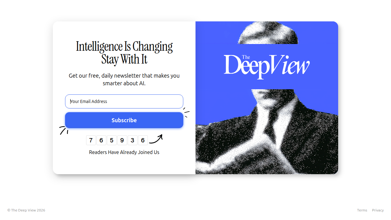 Sign up for The Deep View Newsletter to receive daily updates on AI and tech trends impacting fundraising.