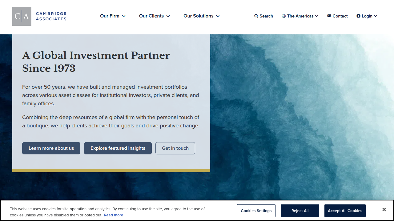 See how Cambridge Associates benchmarks private equity fund performance and investment returns.