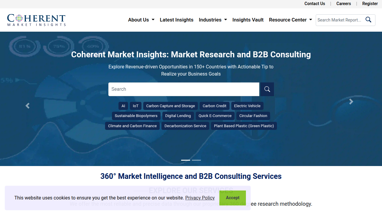 Explore market insights and reports on various industries, including the growing cell therapy market.