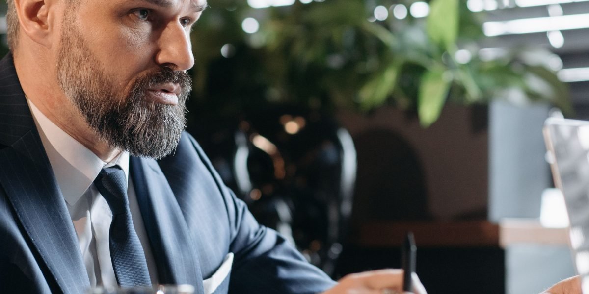 A business leader making a pivotal decision regarding technology strategy and future roadmap.