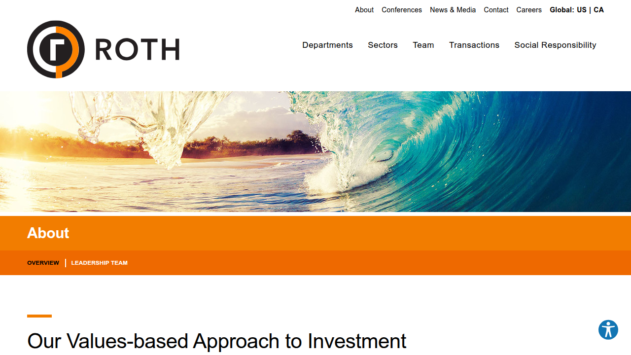 Learn more about Roth Capital Partners and their investment banking services.