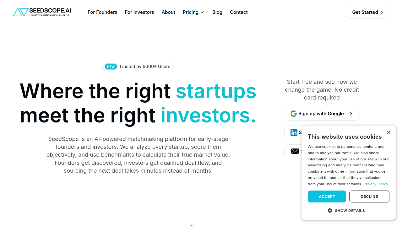 A platform providing resources and insights on effective fundraising tactics for startups.