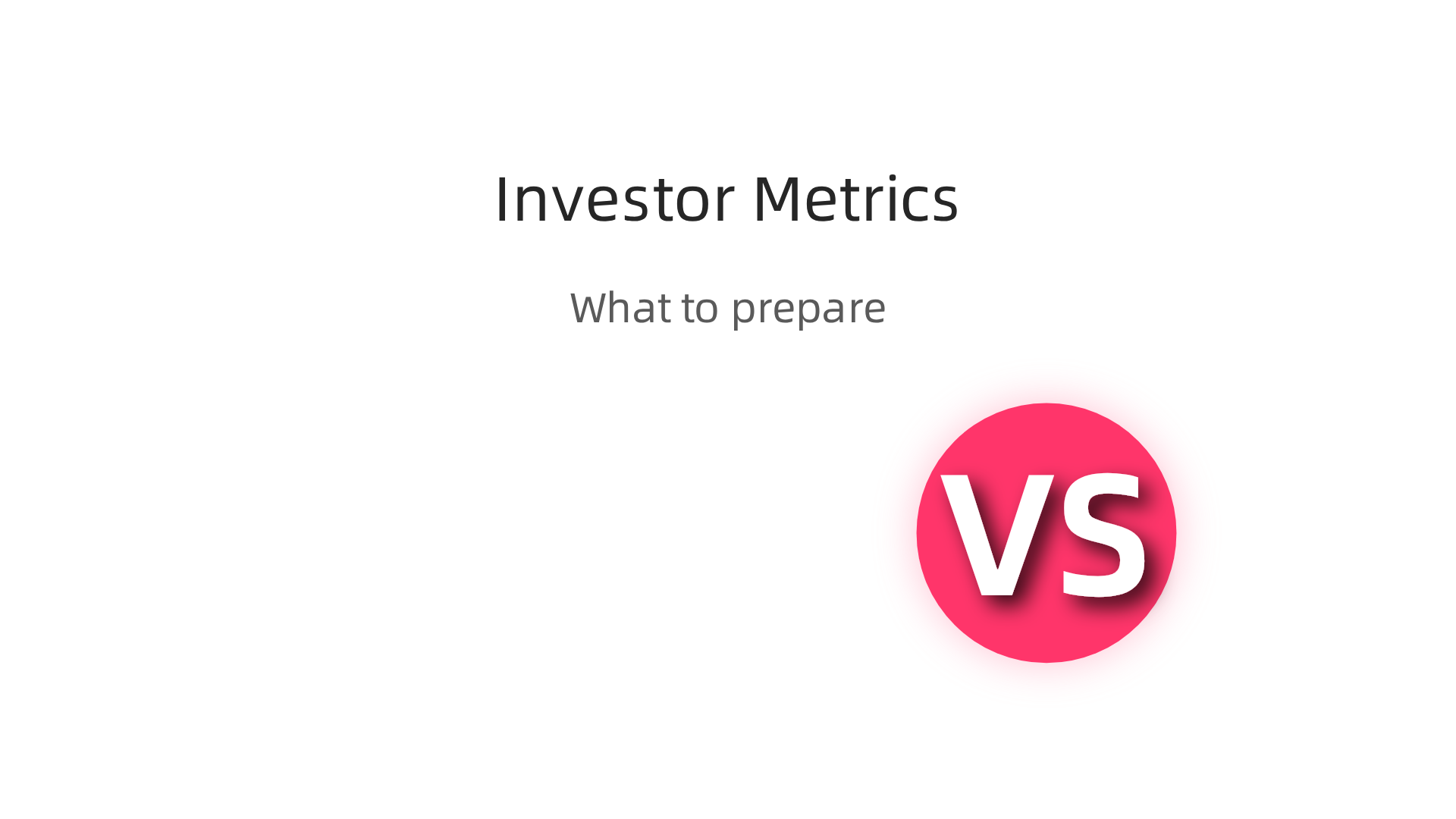 A comparison table for founders on what metrics investors value in impact tech and how to prepare them.